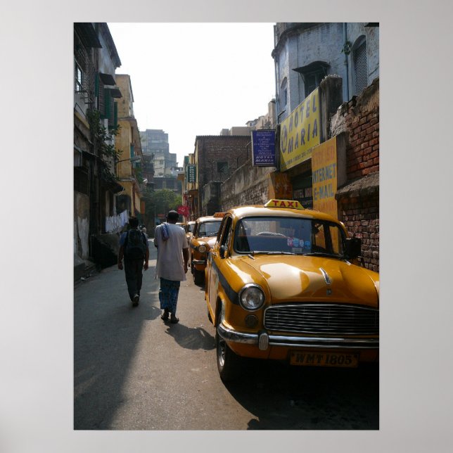 Kolkata Scene Poster (Front)