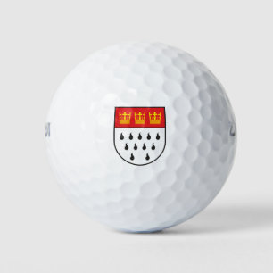 Koln city flag germany symbol Cologne Köln Golf Balls