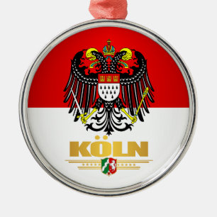 Koln (Cologne) 2 Metal Tree Decoration
