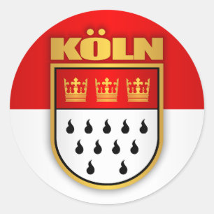 Koln (Cologne) Classic Round Sticker