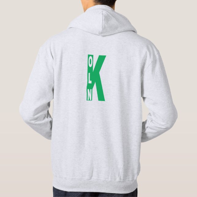 KOLN DOS Men's Hidden Sweat Koln Hoodie (Back)