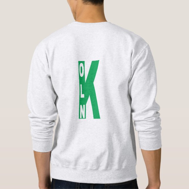 KOLN DOS Men's Sash Sweat Shirt (Back)