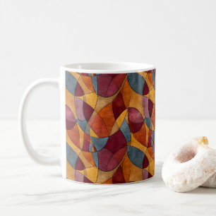 Koloman Moser Abstract Pattern Coffee Mug