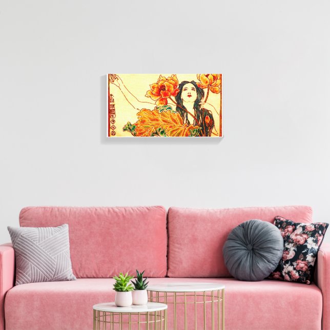 "Koloman Moser" Canvas Print (Insitu(LivingRoom))