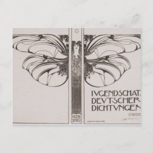 Koloman Moser- Ewart Felicie Jugendschatz seals Postcard