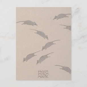 Koloman Moser-Picture book for the niece of Ditha Postcard