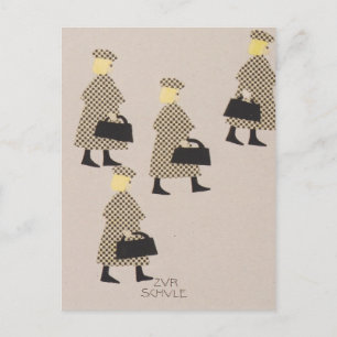 Koloman Moser-Picture book for the niece of Ditha Postcard