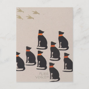 Koloman Moser-Picture book for the niece of Ditha Postcard