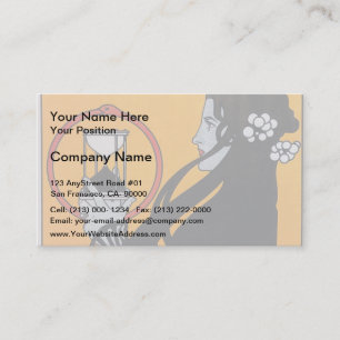 Koloman Moser- Poster for Fromme's Calendar Business Card