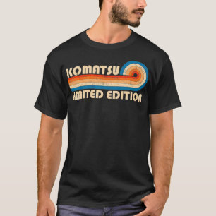 KOMATSU Surname Retro Vintage 80s 90s Birthday Reu T-Shirt