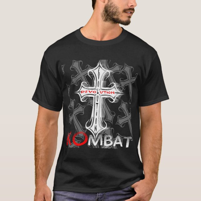 Kombat Kross Dark Design T-Shirt (Front)