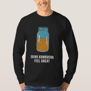 Kombucha Benefits Brewer Maker Tea Lover 3 T-Shirt