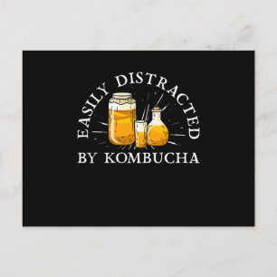 Kombucha Drink Postcard