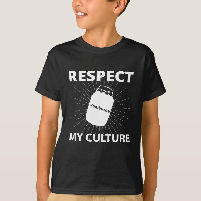Kombucha Respect My Culture T-Shirt (Front)