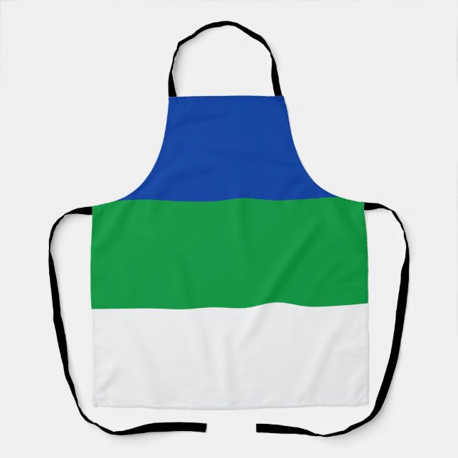 Komi Republic Flag Apron (Front)