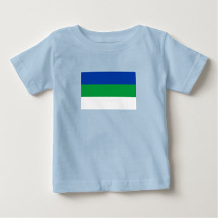 Komi Republic Flag Baby T-Shirt