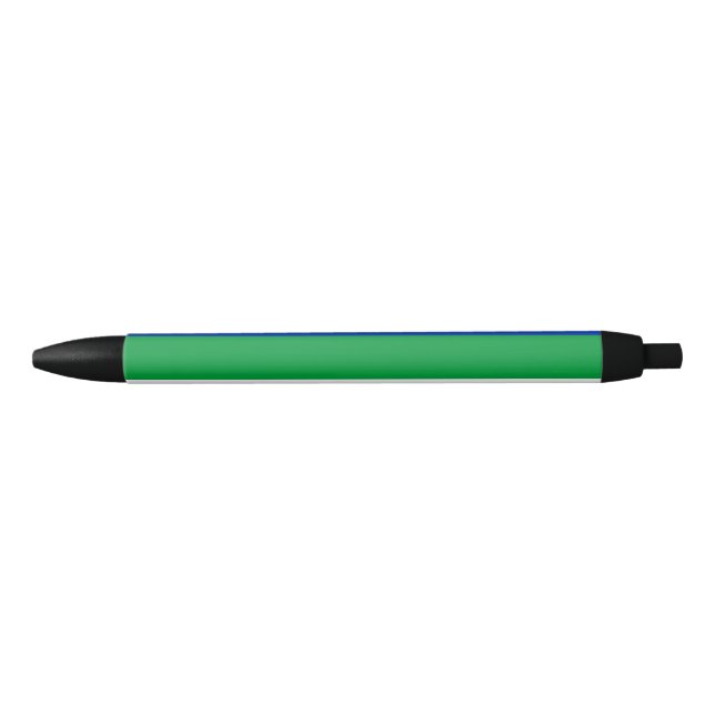 Komi Republic Flag Black Ink Pen (Front)