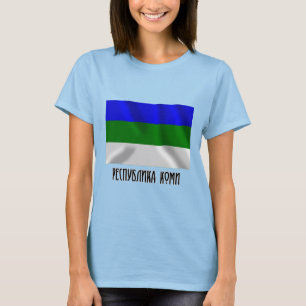 Komi Republic Flag T-Shirt