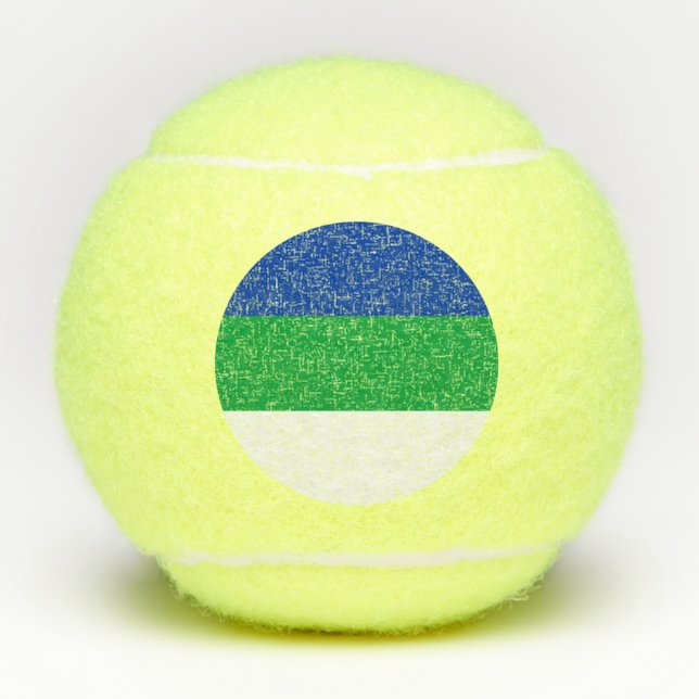 Komi Republic Flag Tennis Balls (Front)