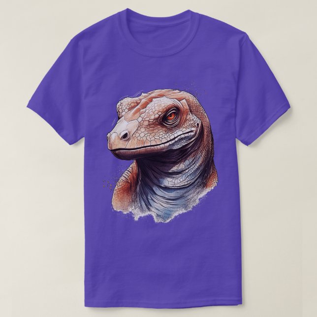 Komodo dragon 5 T-Shirt (Design Front)