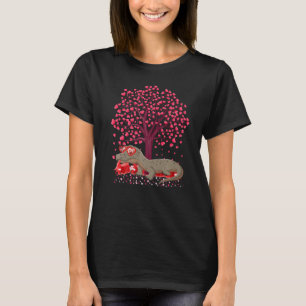 Komodo Dragon Animal Komodo Dragon Valentine's Day T-Shirt