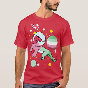 Komodo Dragon Astronaut Abroseual T-Shirt
