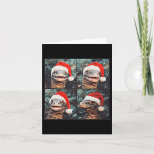 Komodo Dragon Christmas  Card