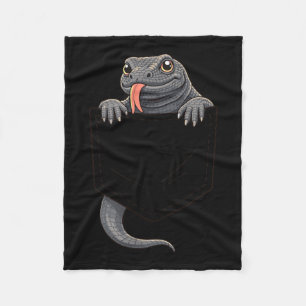 Komodo Dragon Costume Reptile Lizard Halloween Men Fleece Blanket