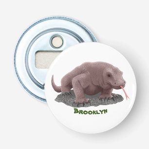 Komodo dragon illustration bottle opener