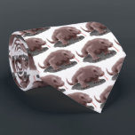 Komodo dragon illustration tie<br><div class="desc">For big Indonesian lizard lovers. This Komodo dragon is drawn in illustration style.</div>