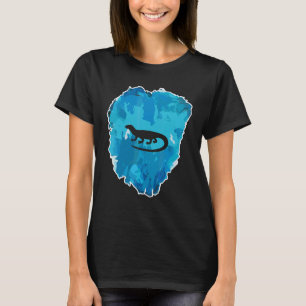 Komodo Dragon In An Ice Block For Eternity T-Shirt