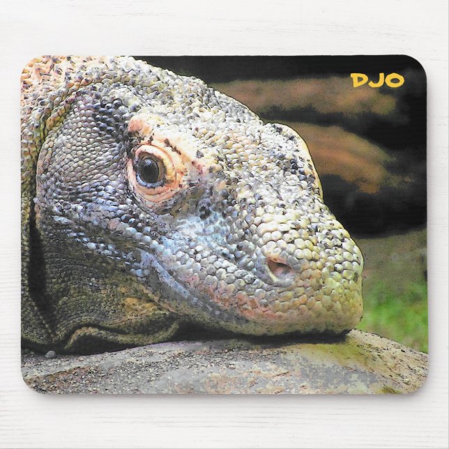 Komodo Dragon Mouse Mat (Front)