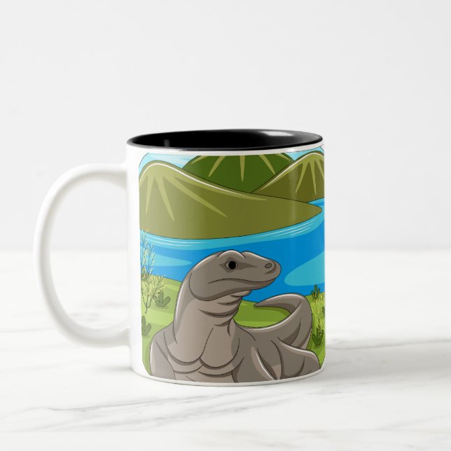 Komodo Dragon Mug (Left)