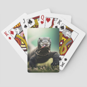 Komodo Dragon Playing Cards