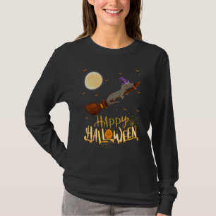 Komodo Dragon Ride Witch Shotgun Komodo Dragon Hal T-Shirt