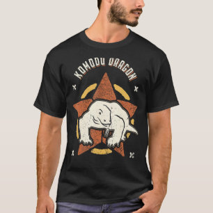 Komodo Dragon Vintage Retro Classic Animal T-Shirt