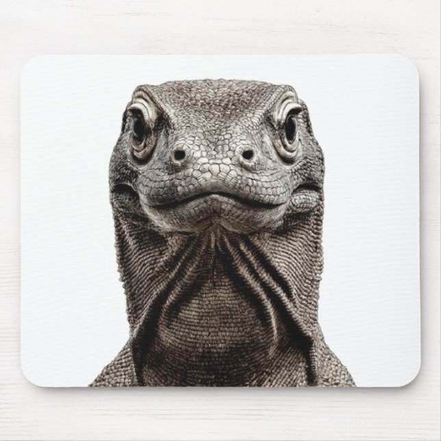 Komodo Head Mouse Mat (Front)