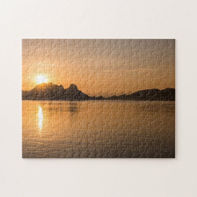 Komodo Island At Sunset Jigsaw Puzzle (Horizontal)