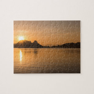 Komodo Island At Sunset Jigsaw Puzzle