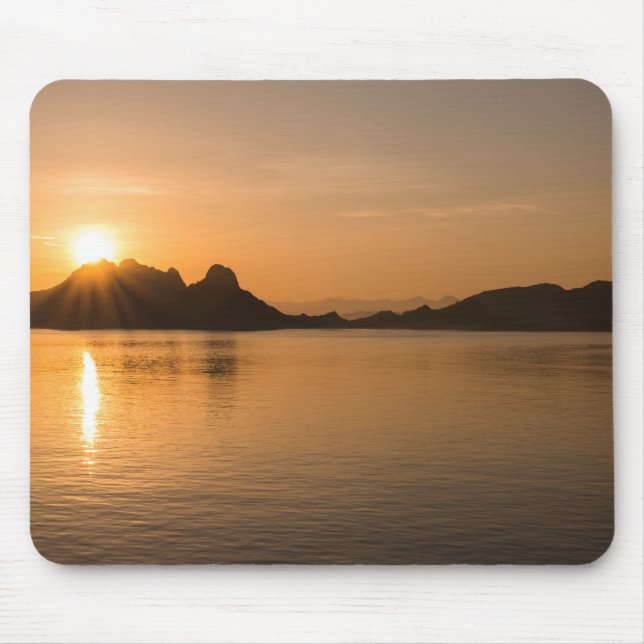 Komodo Island At Sunset Mouse Mat (Front)