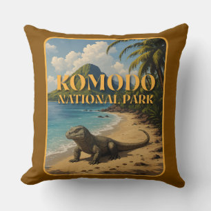 Komodo National Park Indonesia Cushion