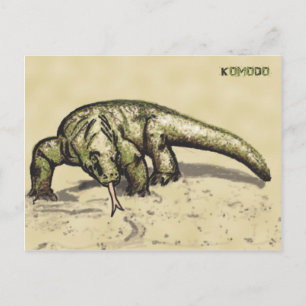 Komodo Postcard