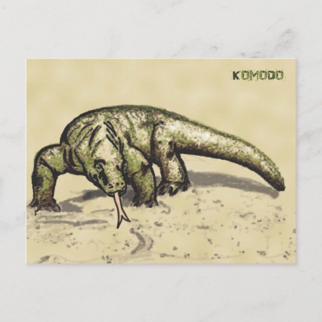 Komodo Postcard (Front)