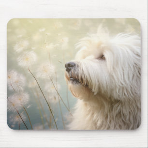 Komondor Dog Pet Animal Tranquil Peace Mouse Mat