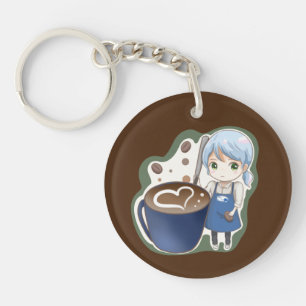 komugisui coffee key chain