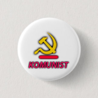 Komunist Party Logo 3 Cm Round Badge
