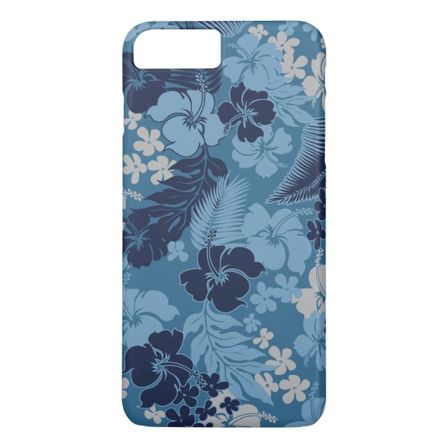 Kona Bay Hawaiian Hibiscus Case-Mate iPhone Case (Back)