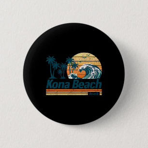 Kona Beach Group Matching Family Vacation Summer 6 Cm Round Badge