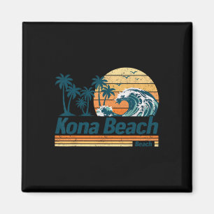 Kona Beach Group Matching Family Vacation Summer Magnet