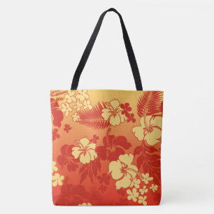Kona Blend Hawaiian Hibiscus Beach Bag